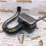 Marmitta espansione eleborata VESPA 125 150 VL1 VL2 VL3 VM1 VM2 VN1 VN2 LVD RACING PERFORMANCE ROAD RACE faro basso struzzo