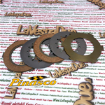 KIT DE DISQUES D'EMBRAYAGE À 6 RESSORTS PINASCO 25090602 POUR VESPA GRAND CADRE 125 150 160 180 200 PX PE VNB GT