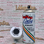 Spezial-Sprühfarbe SCHWARZ SCHEINWERFER zum Abdunkeln von Kunststoffteilen, Scheinwerfern, Blinkern, Rücklichtern. 400 ml Dose mit selbstreinigendem Ventil.