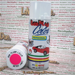 Spezielle FLUORESZIERENDE Sprühfarbe LILA, ideal für weithin sichtbare Flächen, 400 ml Dose mit selbstreinigendem Ventil