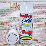 Spezial-Sprühfarbe WEISSE GRUNDIERUNG für FLUORESZIERENDE Farben ideal für weithin sichtbare Flächen 400 ml Dose mit selbstreinigendem Ventil