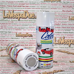 Sprühfarbe Spezial-Emaille Farbe EISENGLIMMER HELLGRAU hohe Dichte 400 ml Dose mit selbstreinigendem Ventil