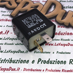 Intermittenza Elettronica Originale Piaggio 12 V Elettronica 12 V corrente continua per VESPA 50 HP FL - APE r.o. 640289