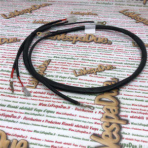 Original Piaggio cable group system electric cable wiring for starter motor system battery for VESPA 125 150 200 PX T5 with electric starter from 1981 to 2013 ro 218820
