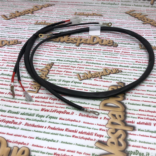 Original Piaggio cable group system electric cable wiring for starter motor system battery for VESPA 125 150 200 PX T5 with electric starter from 1981 to 2013 ro 218820