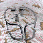 Protector de carrocería tubular cromado perimetral y simple para VESPA 80 125 150 200 PE PX ARCOBALENO T5