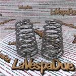 Pair of Conical Saddle SPRINGS for VESPA 125 V1T V15T V30T V33T VU1T Utility VN1T low headlight ro 610276M 610218M