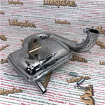 Marmitta espansione eleborata cromata SIP ROAD 2.0 24166300 per VESPA PX 80 125 150 PX PE TS VNA VBA SPRINT 