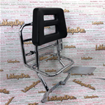 Portaequipajes trasero con respaldo cromado para VESPA 125 150 200 PX PE con y sin freno de disco