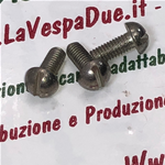 Vis à tête ronde en acier inoxydable 18/8 UNI 254 5 mm x 12 mm VESPA diverses applications Stock de produits italiens
