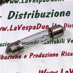 Lampadina a siluro FEESTON Ø 6x31 mm HERT 12 Volt 5 W per VESPA APE lampada per spie e indicatori livello benzina contachilometri e strumentazione fanalini e fari SV5.5 SV7 SV8.5