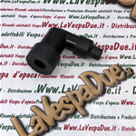 Cappuccio attacco candela NGK LZFH in resina fenolica per candela senza resistore per VESPA APE LAMBRETTA CIAO