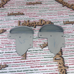 Coppia di protezioni laterali coprifrecce per APE 150 B AB1T AB2T AB3T AB4T dal 1953 al 1956  prodotto artigianale