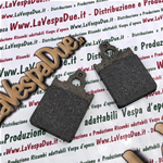 Pastillas delanteras ELITE ORGANIC BE NEWFREN para VESPA 125 150 200 PX desde 1998 en adelante para una frenada potente y modulable