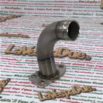 Raccordo collettore aspirazione carburatore per VESPA GS 150 VS1 VS2 VS3 VS4 VS5T in acciaio inossidabile con valvola a disco rotante