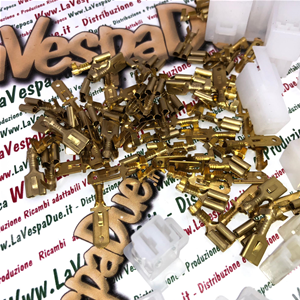 Jeu de 15 supports de connecteurs électriques type 6,3 mm avec 2, 3, 4, 6 et 9 broches complets avec connecteurs et caoutchoucs pour VESPA APE LAMBRETTA diverses applications modifications du système électrique