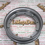 Cerchio ruota grigio 3.00 3.50 10" VESPA 50 80 90 125 150 200 SPECIAL PK HP PE PX ARCOBALENO SPRINT TS APE RALLY ET3 GT GL TS  r.o. 084631 0846315 5800010