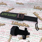 MD-3003B1 metal detector with belt holder working with 9 volt battery for the safety of your events