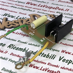 Rectifier VESPA 125 VNB1 SUPER GT 150 SUPER SPRINT VBB1 GL 180 SS 200 RALLY with electronic board current regulator with heat sink