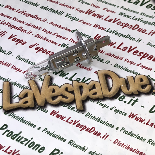 Ampoule halogène FLOSSER H1 12 volts 55 W, douille P14.5S, compatible avec phare avant P 14.5 S