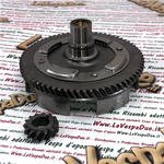 Kupplungsglocke Schrägverzahnung Z 14 - 69 in Eisen für VESPA 50 PS FL Paar Primärgetriebe