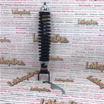 Amortiguador trasero CARBONE totalmente negro regulable 3 posiciones para VESPA 50 90 125 150 160 180 200 NLR SPECIAL SS PRIMAVERA ET3 SPRINT RALLY GS GL TS PX PE ARCOBALENO