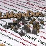 Set di 14 Viti per Montaggio Fissaggio Fregi al Parafango Cofani per VESPA 125 VNB VNC VNL SPRINT 150 VBB VBC VLA GL VLB 160 GS 180 SS