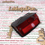 Luz de freno trasera SIEM completa con techo NEGRO para VESPA 50 SPECIAL ro 122266 - 143687