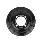 OFFRE SPÉCIALE Ventilateur PINASCO AIRFANNY 26061024 en aluminium anodisé noir brillant fabriqué en CNC VESPA 125 150 200 PX PE GT GTR SUPER SPRINT VELOCE T5 TS VNB VBB COSA