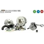 OFFRE SPÉCIALE Kit Tuning racing clapet PINASCO 26361002 FARO BASSO Groupe thermique 26031001 avec vilebrequin 25080903 pour VESPA FARO BASSO STRUZZO VM VN VL DE 1953 À 1959 5% POUR CONVERSION À 160 60 MM