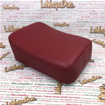 COJÍN TRASERO ROJO ANTIGUO COMPLETO CON SOPORTES DE FIJACIÓN PARA VESPA 125 VNA1/2T VNB1/2/3/4/5/6T 150 VB1T VBA1T VBB1/2T COD. 084873