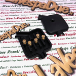 Presa bassa tensione impianto per VESPA 50 N L R SPECIAL SS 90 SS SUPER SPRINT 125 PRIMAVERA ET3 APE 50 - TL1 - TL2  prodotto italiano r.o. 070744