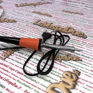 Saldatore elettrico a penna da 40 watt per riparazioni fili e cavi statore bobine guaina termoretraibile ed impianto elettrico