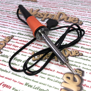 Saldatore elettrico a penna da 40 watt per riparazioni fili e cavi statore bobine guaina termoretraibile ed impianto elettrico