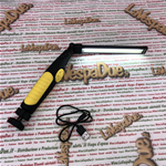 Wiederaufladbare und bewegliche LED-Werkstattleuchte mit Magnetfuß und einstellbarer Lichtintensität, inklusive USB-Kabel zum Aufladen