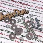Kit 20 pcs screws and washers for fixing the front top box assembly for VESPA 160 GS 180 SS 125 TS