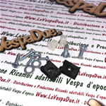 13-piece kit complete with screws for mounting the grille nose for VESPA 80 125 150 200 PX PE first series