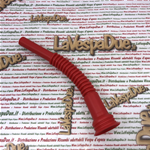Tubo beccuccio di scarico per Tanica benzina miscela supplementare  per VESPA LAMBRETTA APE E SCOOTER 