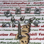 15-teiliges Kit komplett mit Schrauben zur Befestigung der Kühlergrillnase für VESPA 50 SPECIAL ELESTART