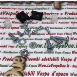 19-piece kit complete with screws for mounting the grille nose for VESPA 80 125 150 200 PX PE first series UP TO 1984