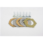 KIT DISQUES D'EMBRAYAGE SÉRIE avec 6 ressorts PINASCO 25090604 POUR VESPA 125 150 160 180 200 PX PE 160 GS 180 SS T5 COSA RALLY