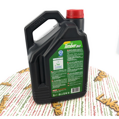 OLIO LUBRIFICANTE PER MOTOSEGA BIOLUB - 5 lt