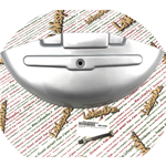 Protector de rueda de repuesto de aluminio pintado para VESPA 160 180 GS SS RALLY TS