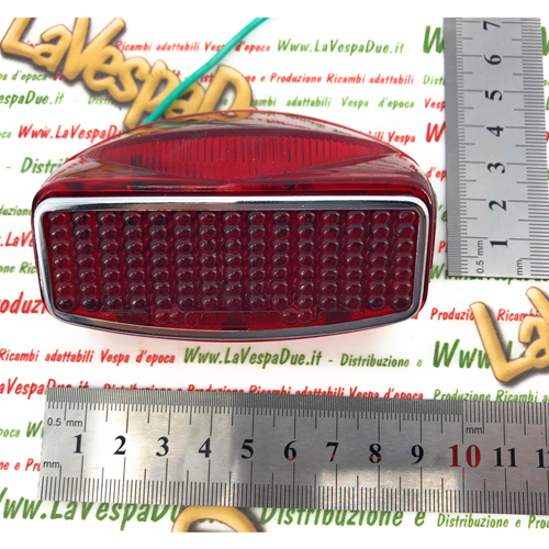 Accesorio de luz trasera para Acma VESPA 125 150 VM1T VU1T VN VB1 V30 V1 V15 VL Faro bajo Vintage