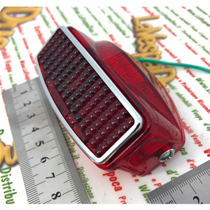 Accesorio de luz trasera para Acma VESPA 125 150 VM1T VU1T VN VB1 V30 V1 V15 VL Faro bajo Vintage