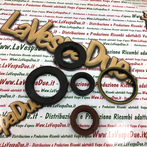 Pochette de joints spi moteur pour VESPA 50 ET2 INJECTION DE 1997 À 1999 SFERA 50 RST FREE BUSINESS STORM TYPHOON