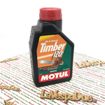 Lubricante MOTUL TIMBER 120 bote de 1 litro Lubricante para cadenas de motosierra Nueva fórmula más adhesiva