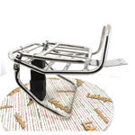 Portaequipajes trasero cromado para VESPA PX PE 125 150 200