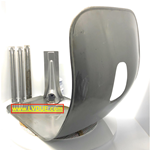 Protection repose-pieds complète avec renforts et nez pour VESPA 125 150 VNA VNB VBB 60s