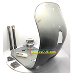 Scudo pedana completo di rinforzi per VESPA 50 N L R 125 PRIMAVERA ET3 con faro tondo Premium Quality